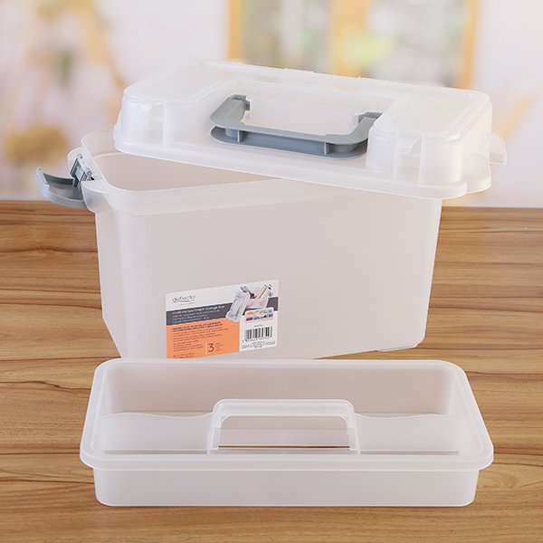 Deflecto - Multi Compartment Storage Box