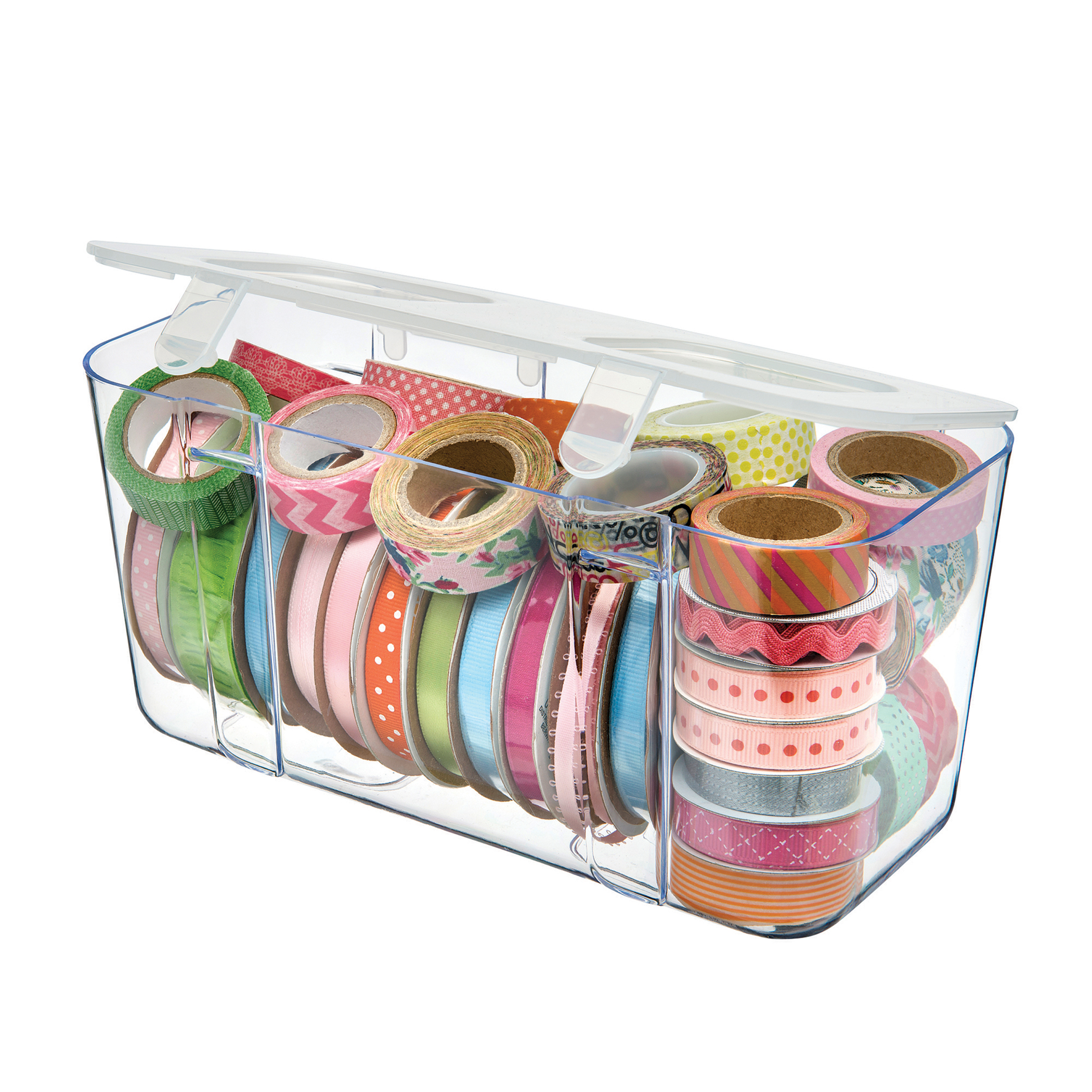 Deflecto Stackable Caddy Organizer Container Medium