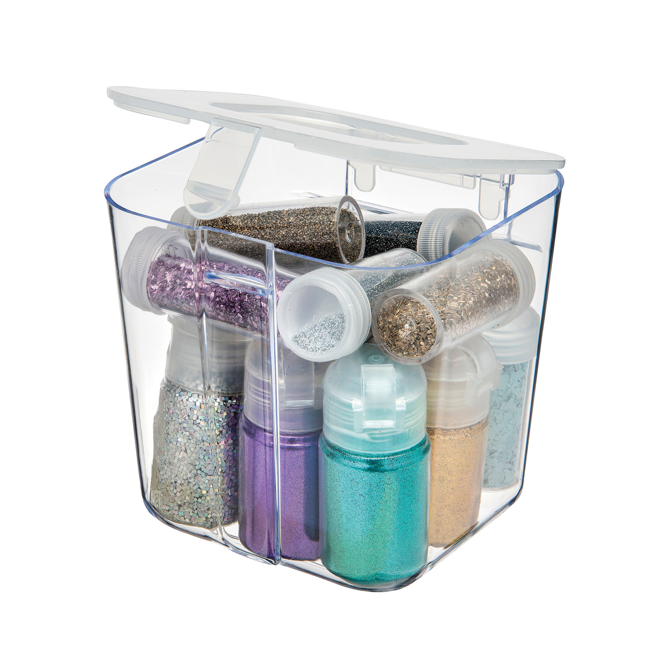 Deflecto Stackable Caddy Organizer Container Small