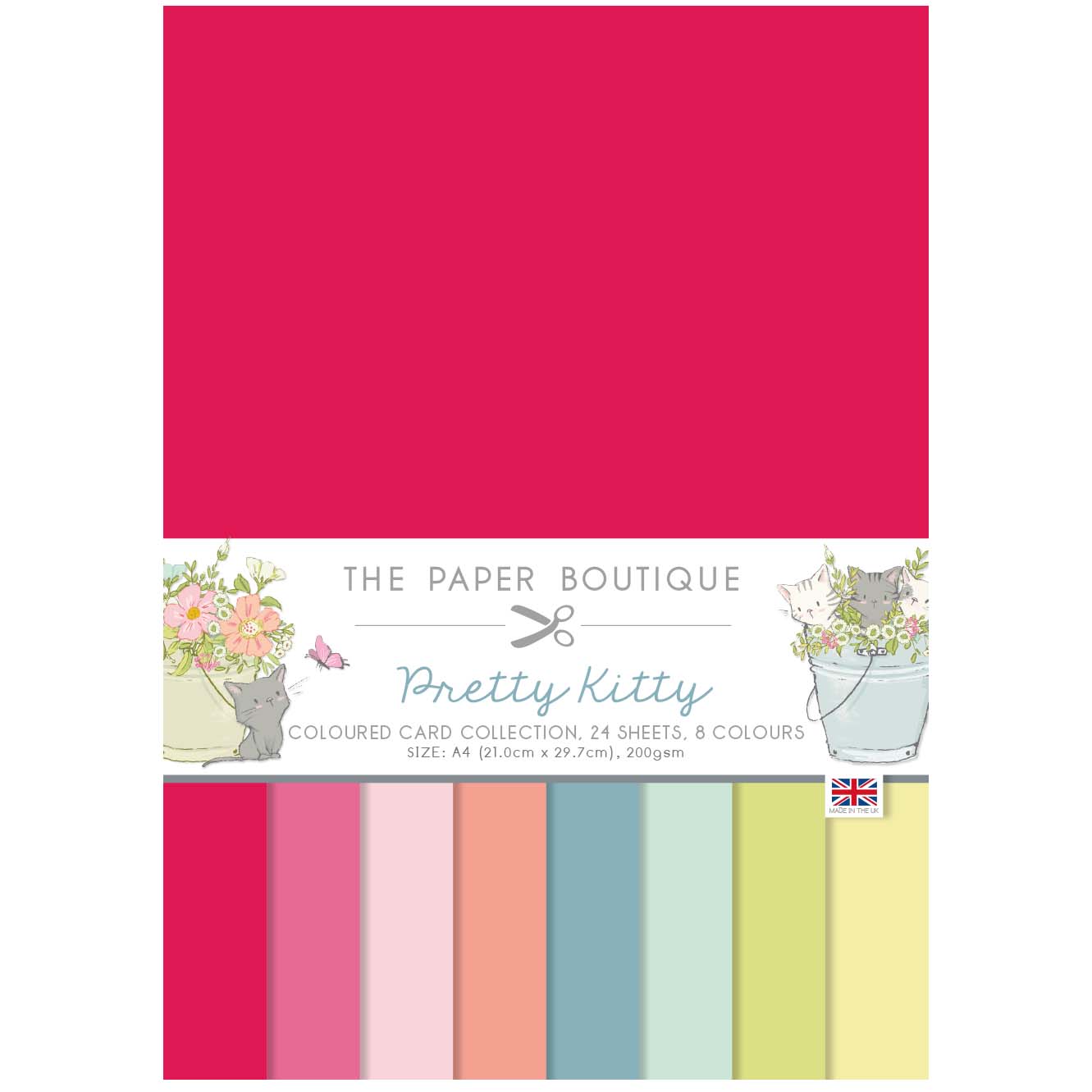 The Paper Boutique Sweet Tweets 8" x 8" Paper Pad
