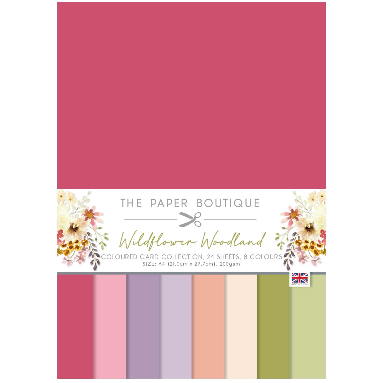 The Paper Boutique Sweet Tweets 8" x 8" Paper Pad