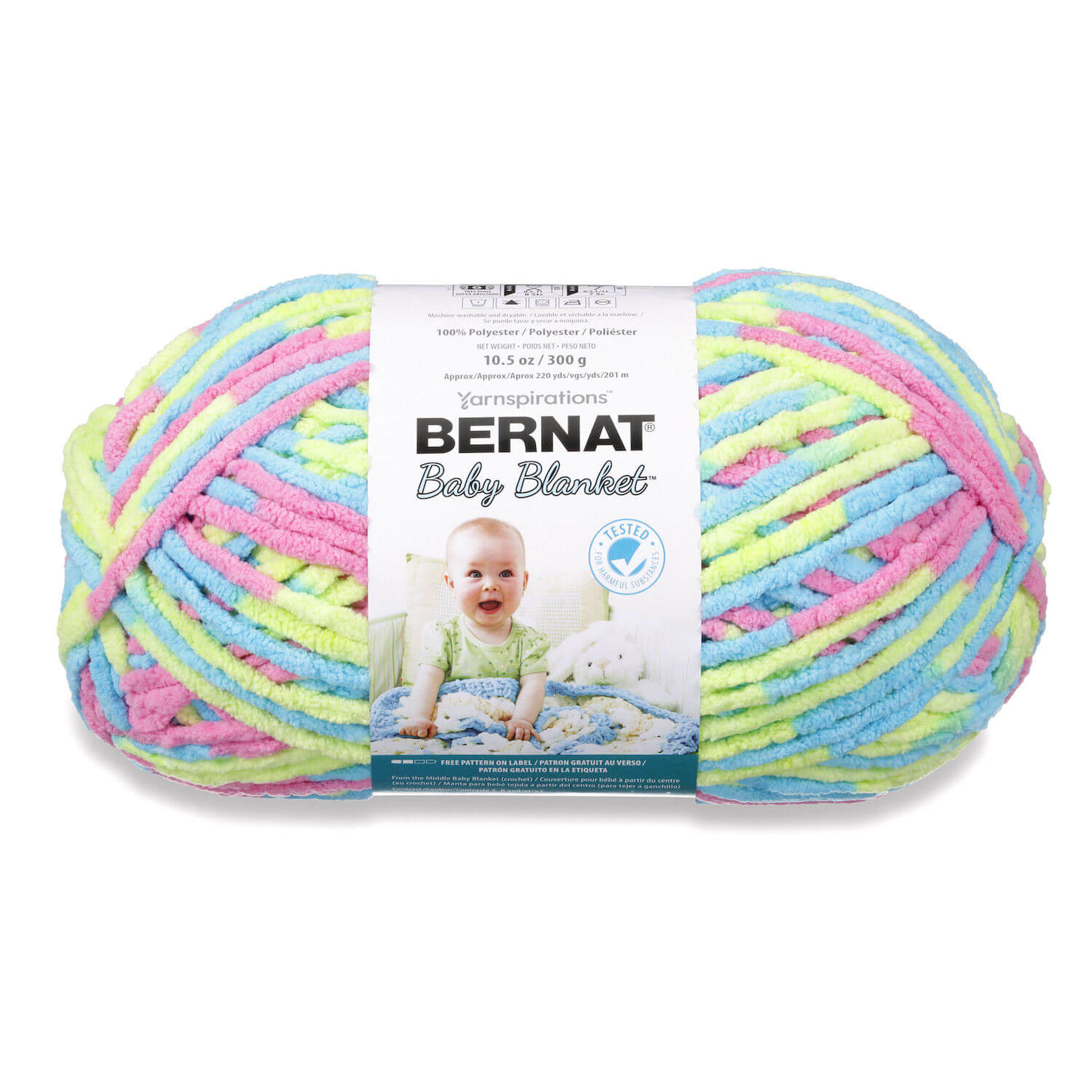 Bernat 16418686023 Baby Velvet Yarn, Hopping Hydrangea : : Home