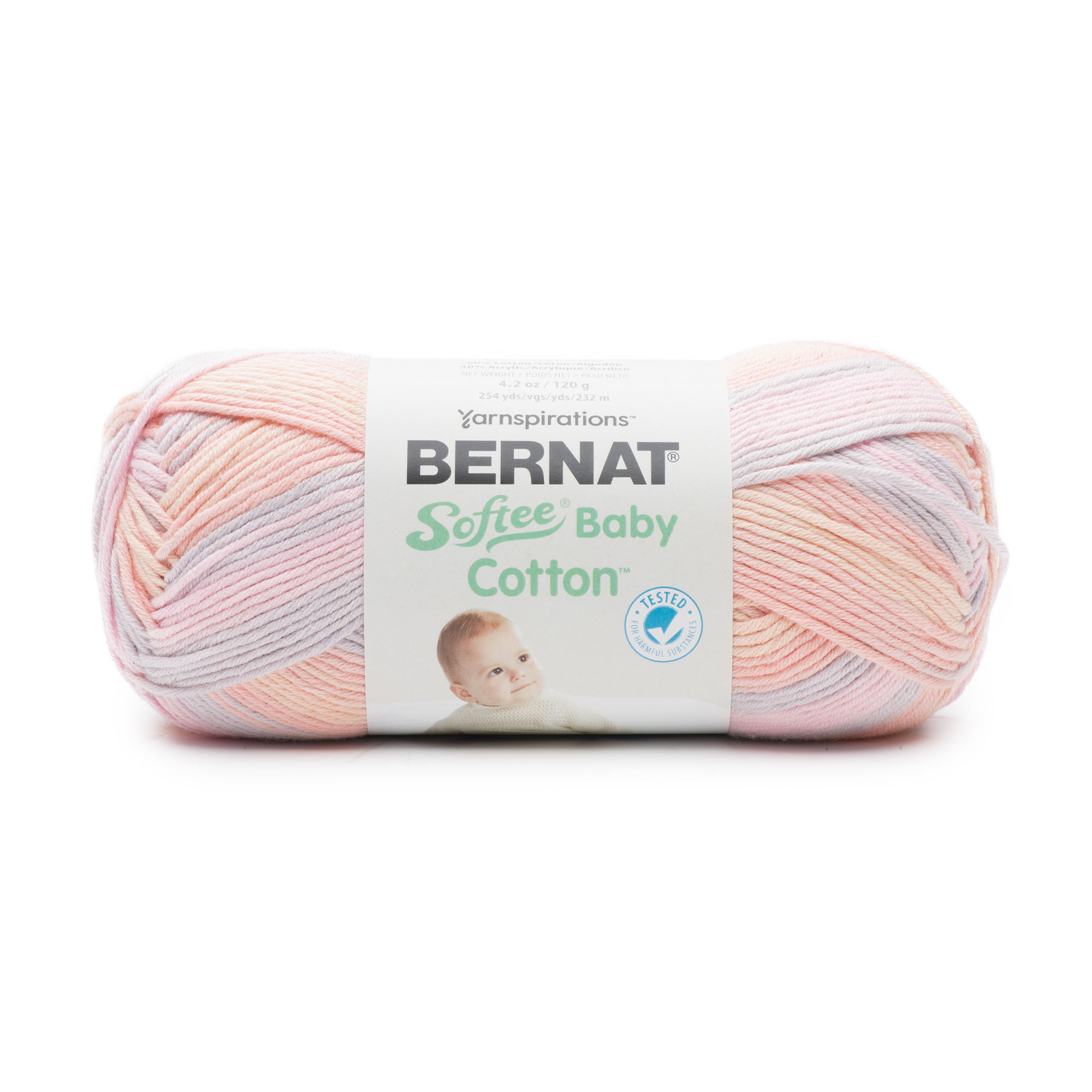  Bernat Softee Baby Solids Baby Pink Marl 166030-30301