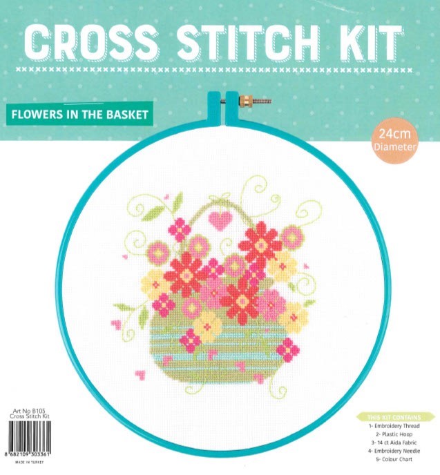 Hoop Kit - Flowers in the Basket