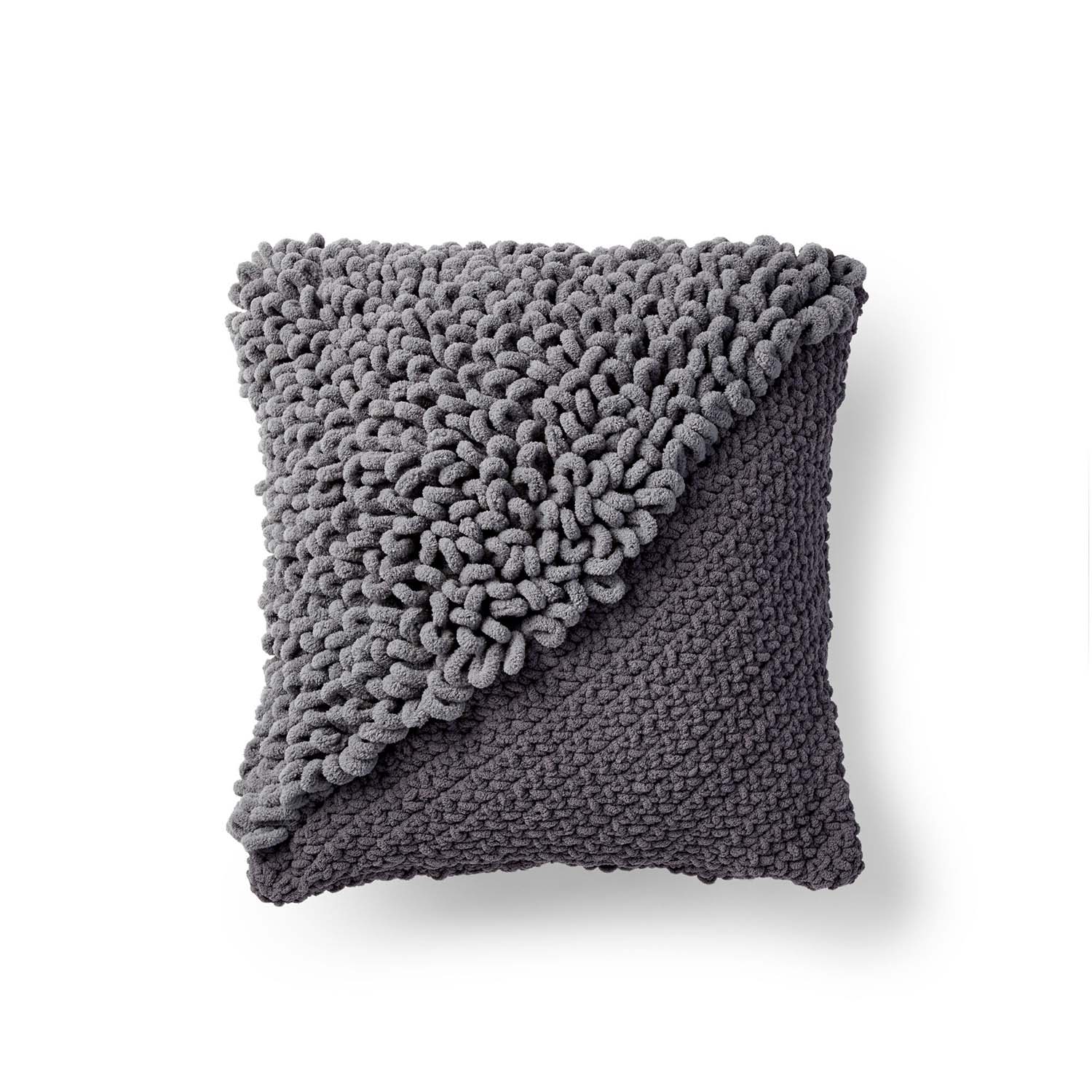 Bernat Alize EZ Loopy Corner Crochet Pillow | Creative Crafting World