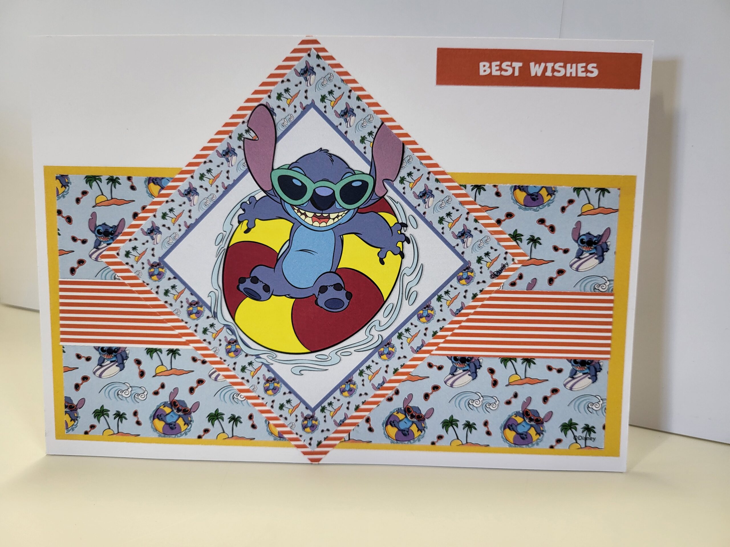 Creative World Of Crafts Disney Card Making Pad-Lilo & Stitch