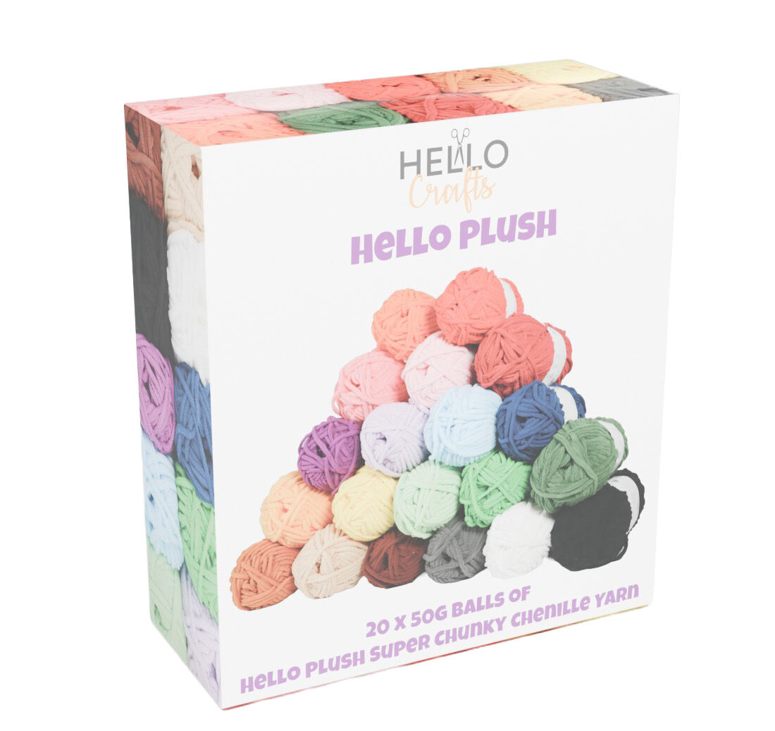 Hello Plush Box of 20 x 50g Balls