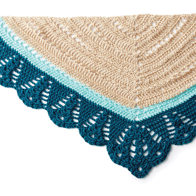 Caron Simply Soft Crochet Comfort Shawl | Creative Crafting World