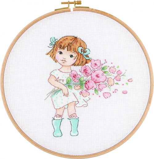 Hoop Kit - Chloe & Flowers