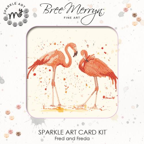 Bree Merryn Diamond Art Card Kit - Fred & Freda