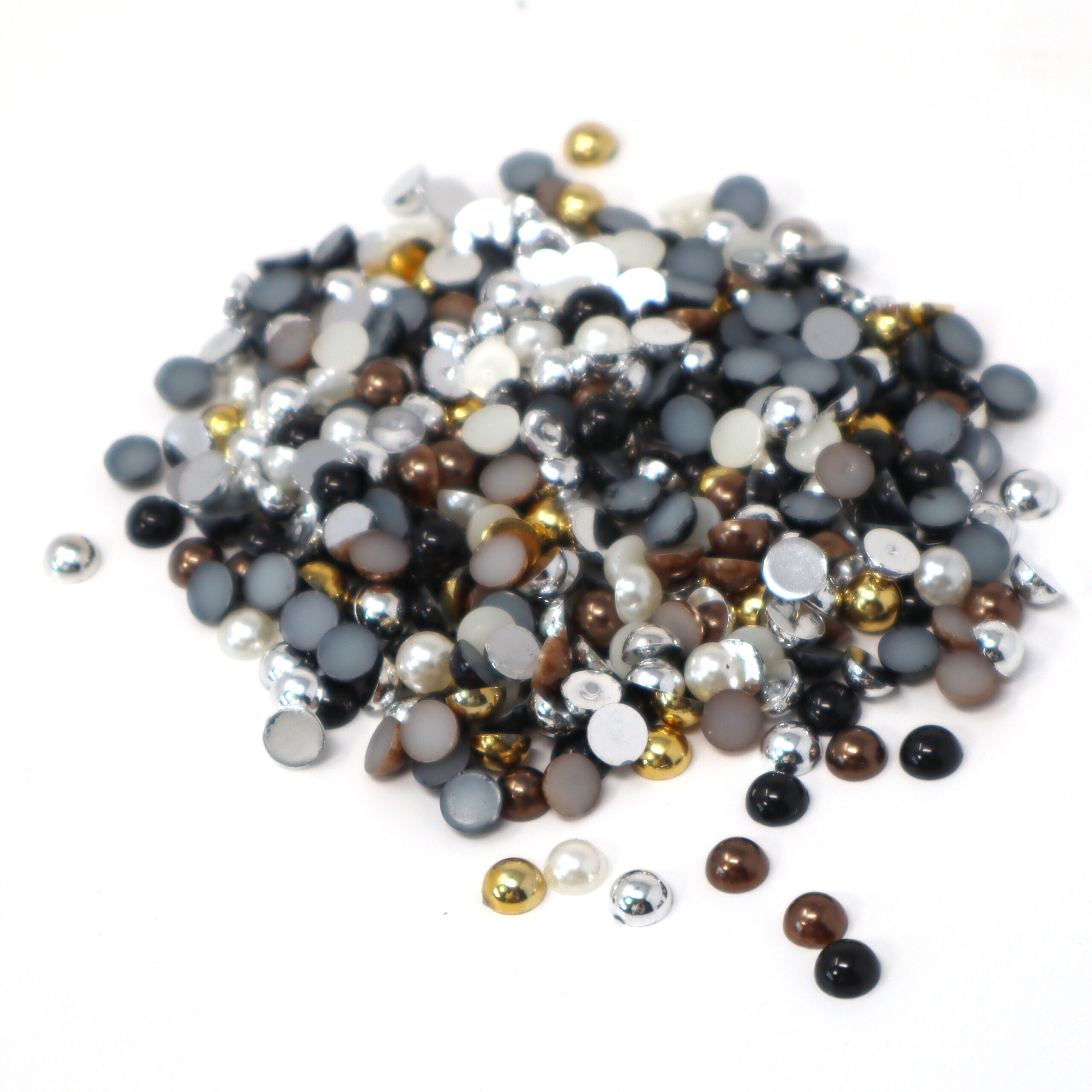 High Quality Gems - 25g - Mixed Colours 6mm