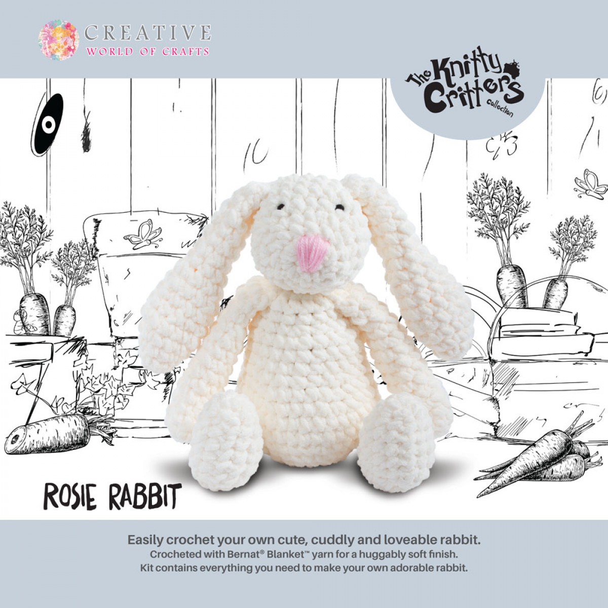 Disney x Knitty Critters Dumbo Crochet Kit, £75.00