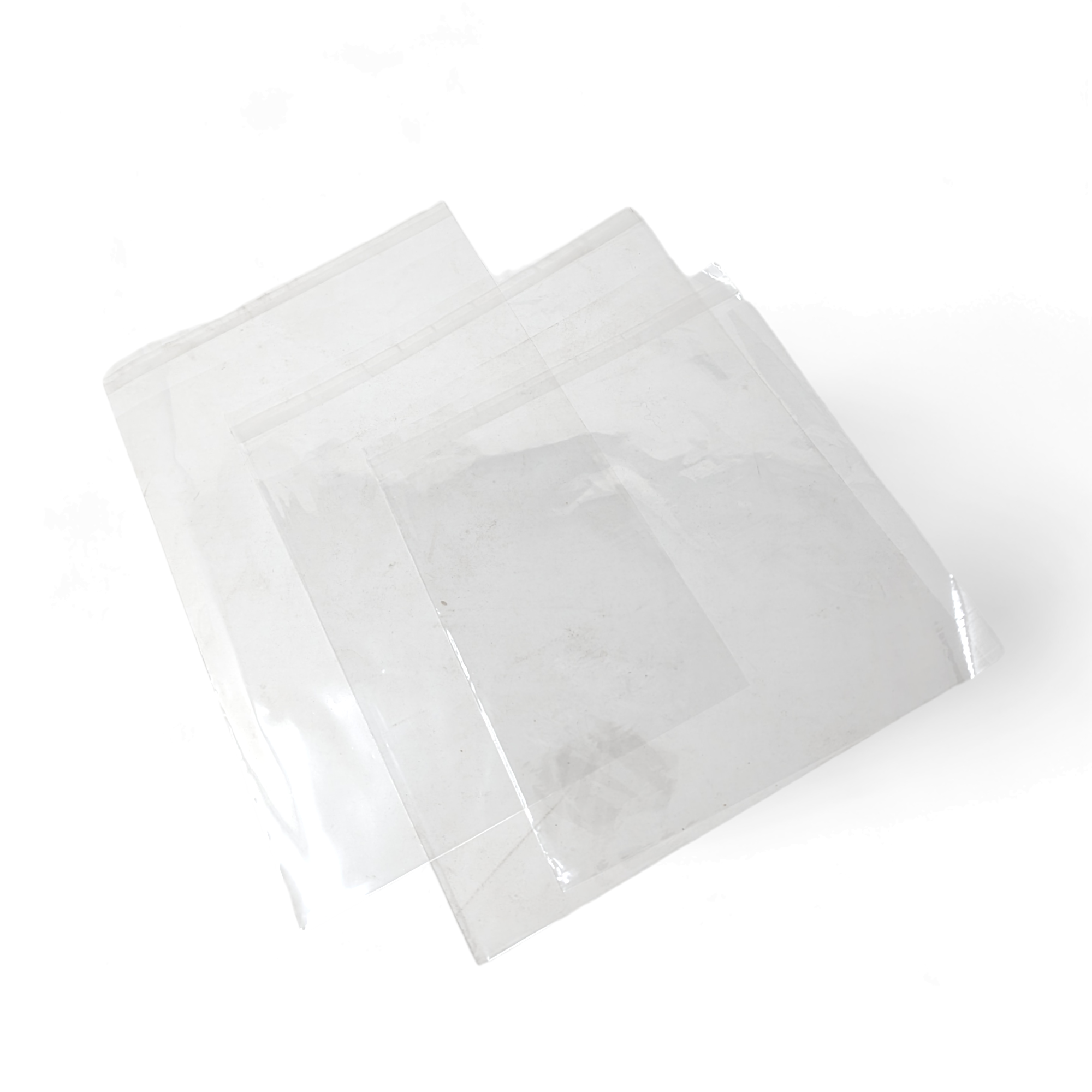 Clear Self Seal Cellophane Plastic Bag Pack of 50