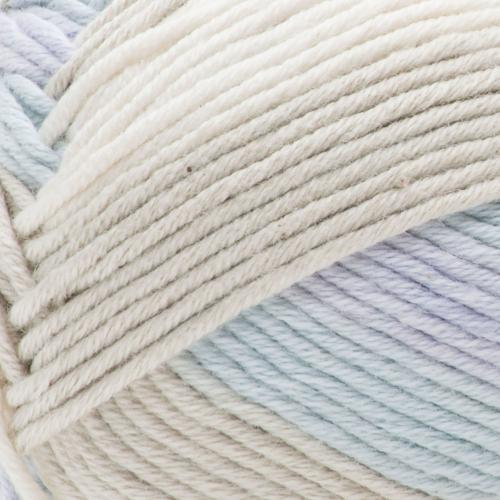 Bernat® Softee® Cotton™ #3 Light Cotton Blend Yarn, Blue Waves 4.2oz/120g,  254 Yards (3 Pack)