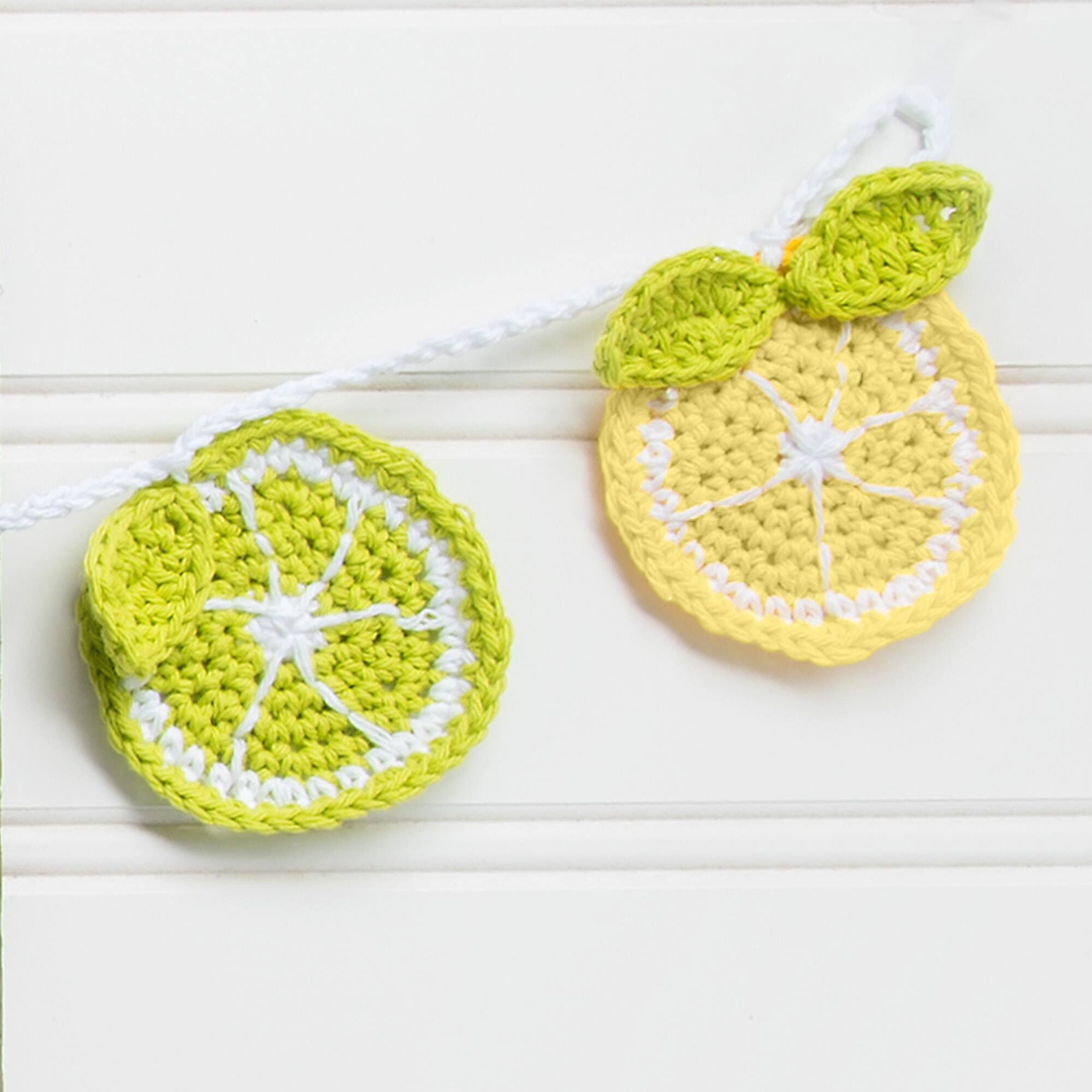 Lily Sugar'N Cream You're The Zest Citrus Crochet Bunting | Creative ...