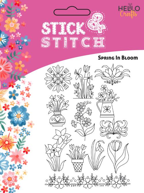 Stick & Stitch - Spring In Bloom