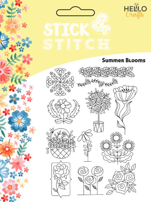 Stick & Stitch - Summer Blooms