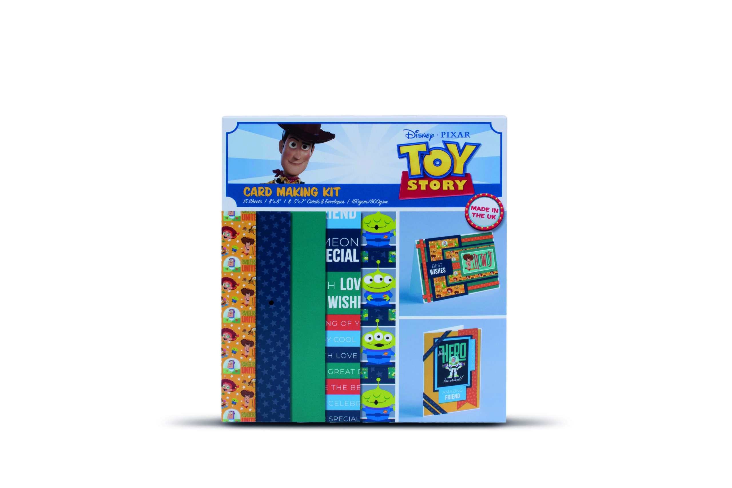 Disney Toy Story-Christmas Card Making Pad, 8x8