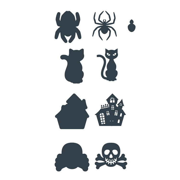 The Paper Boutique Wickedly Wonderful Collection - Embellishment Cutting Dies