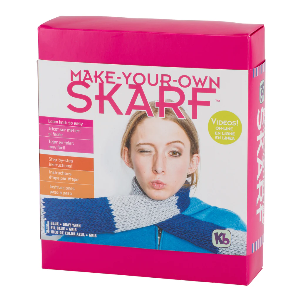 KB Looms - Make Your Own 'Skarf' Kit - Blue
