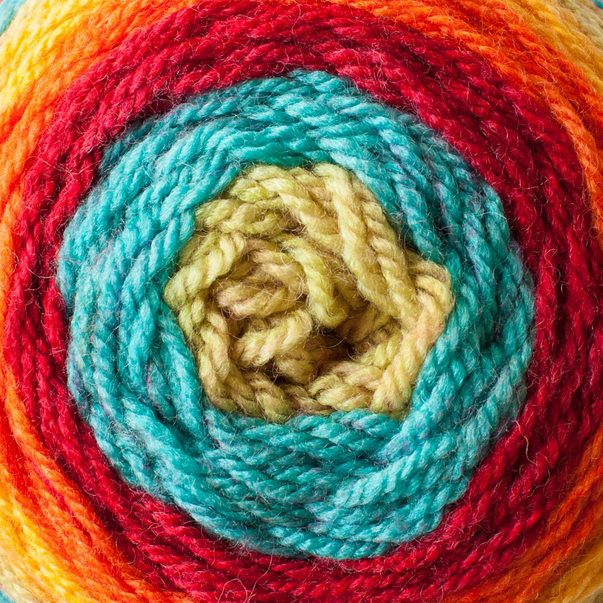 Crochet Scrapghan with Cake Yarn - Free Pattern - Left in Knots