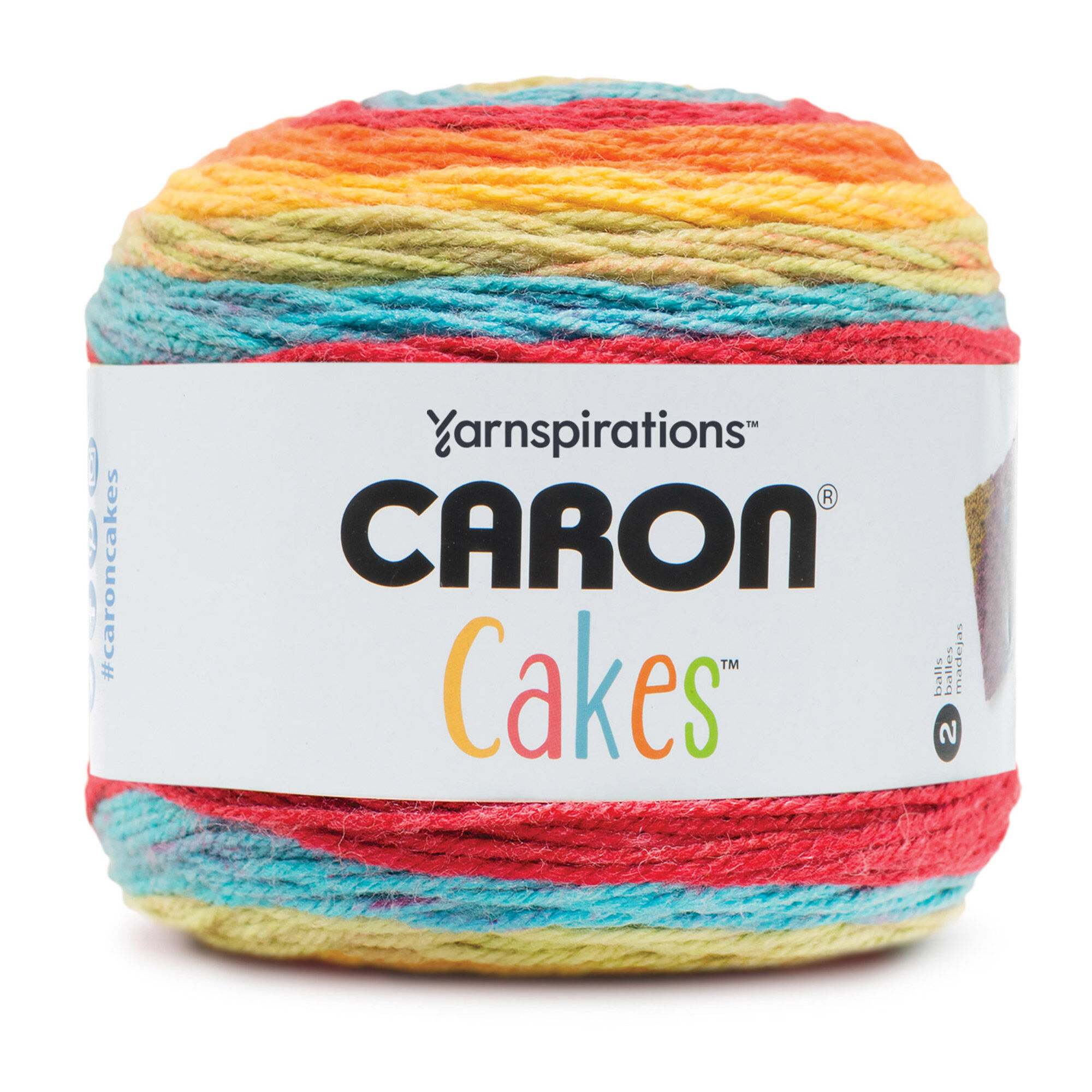 Bernat Caron Cakes Yarn - Red Velvet (17005)